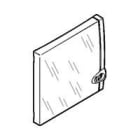 Legrand - Porte IP40 IK07 pour coffret capacité mini 8 à 9 modules - transparente