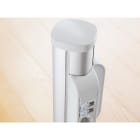 Legrand - Colonnette DLP a equiper 4 compartiments hauteur 0,68m - alu