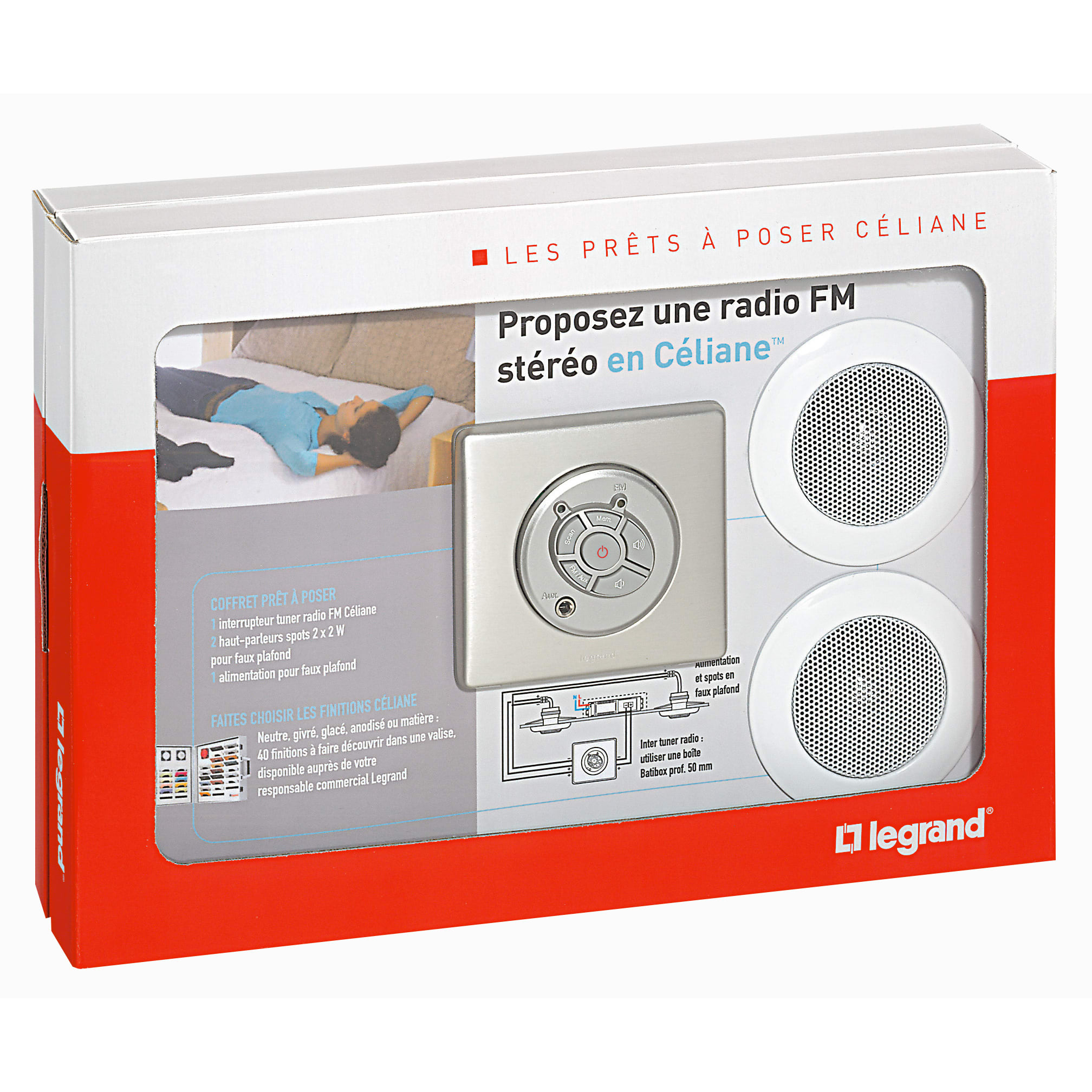 Legrand - PACK DIFF.SONORE FAUX PLAFOND