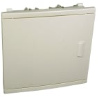 Legrand - Coffret modulaire encastré 1 rangée 12+2 modules - porte isolante galbée blanche