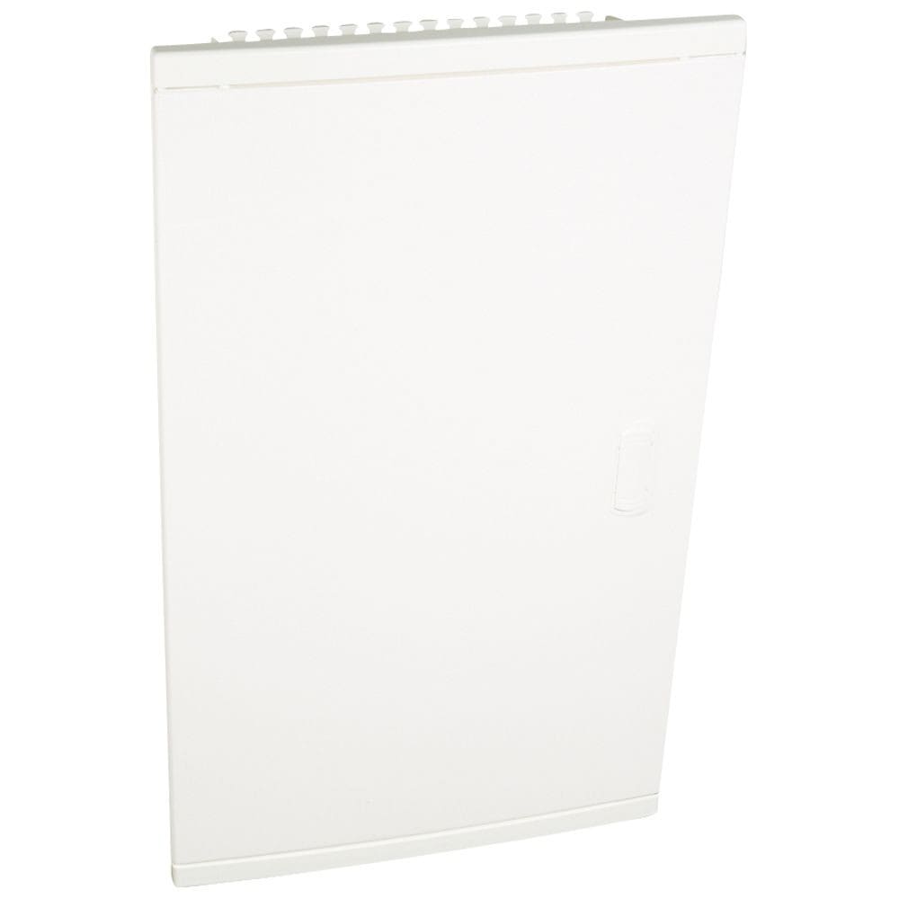 Legrand - Coffret modulaire encastré 3 rangées 36+6 modules porte isolante galbée blanche