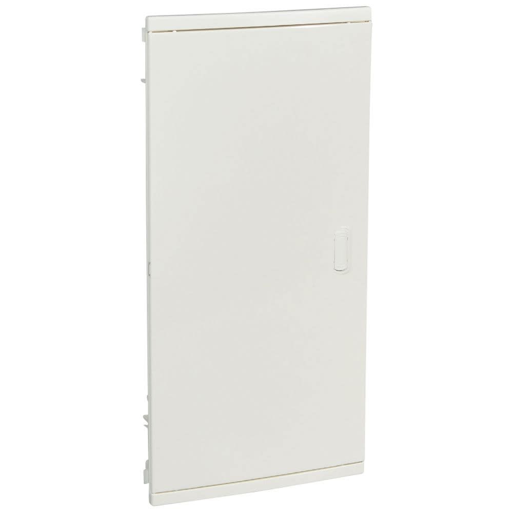 Legrand - Coffret modulaire encastré 4 rangées 48+8 modules porte isolante galbée blanche