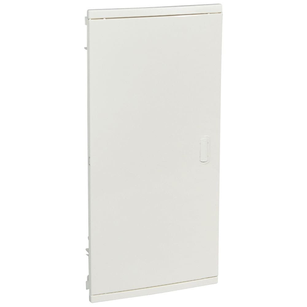 Legrand - Coffret modulaire encastré 4 rangées 48+8 modules porte isolante galbée blanche