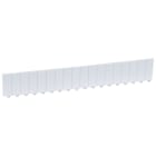 Legrand - Obturateur XL3 pour plastron métal ou isolant - 18 modules