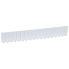 Legrand - Obturateur XL3 pour plastron métal ou isolant - 18 modules