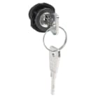 Legrand - Serrure à clé n° 850 pour coffrets Hypra avec volet plastique transparent