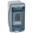 Legrand - Coffret étanche Plexo3 2+1 modules IP65 IK09 - Gris