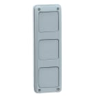 Legrand - Gaine multifonction verticale pour coffrets étanches Plexo3 2 rangées