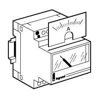 Legrand - Cadran de mesure analogique pour ampèremètre référence 004600 - 0A à 50A