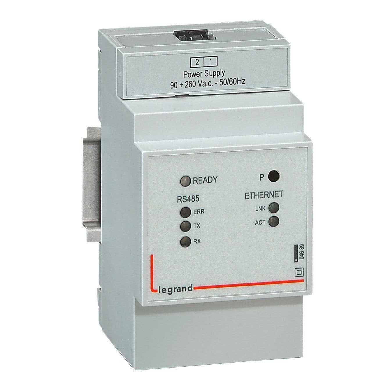 Legrand - Convertisseur IP- RS485 et Ethernet 90V~ à 260V~ - 3 modules