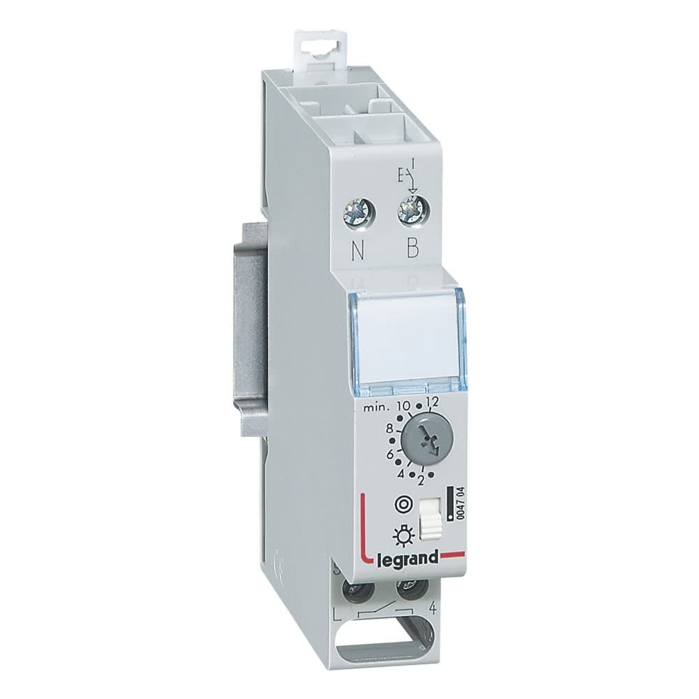 Legrand - Minuterie modulaire multifonction 230V~ 50Hz et 60Hz sortie 16A 250V~ - 1 module
