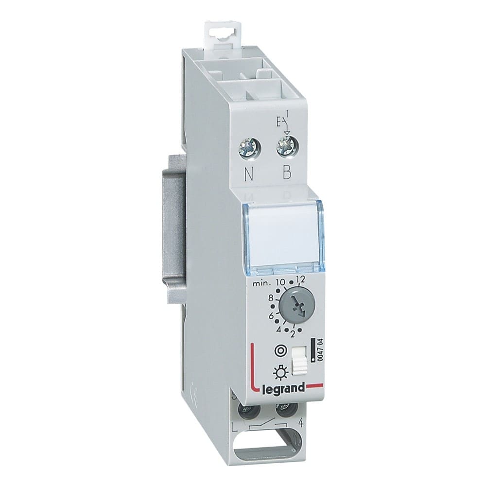 Legrand - Minuterie modulaire multifonction 230V~ 50Hz et 60Hz sortie 16A 250V~ - 1 module