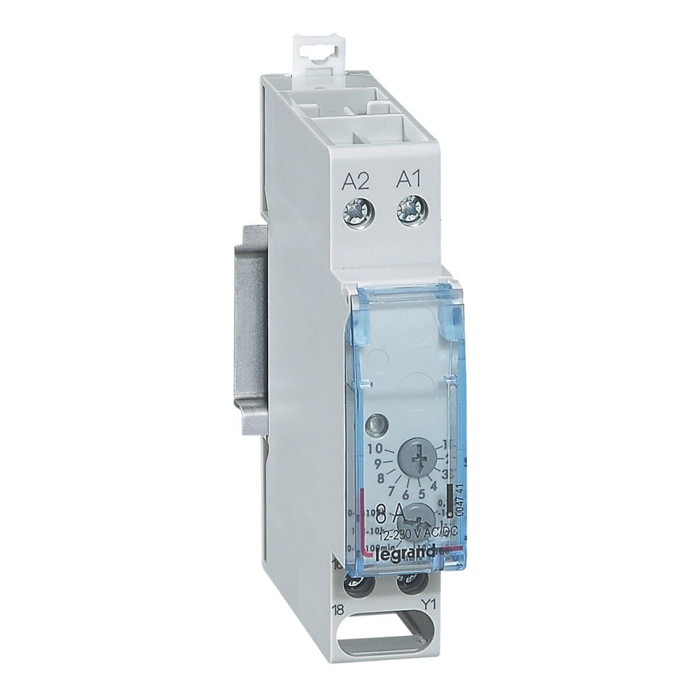 Legrand - Relais temporisé modulaire retardé à l'ouverture - 1 module