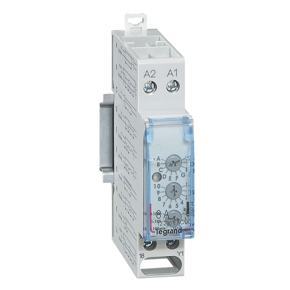 Legrand - Relais temporisé modulaire multifonction - 1 module