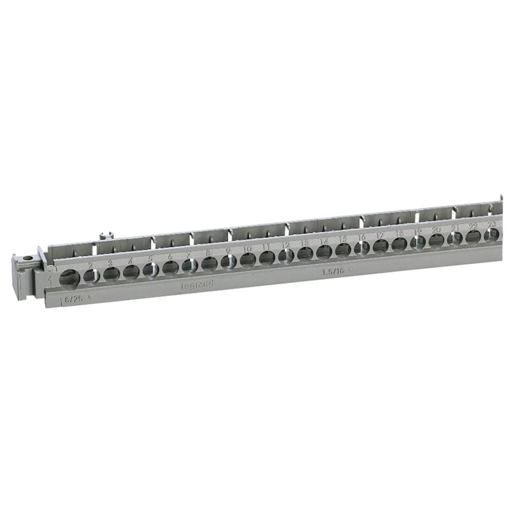 Legrand - Support vide pour borniers pour coffret étanche Plexo3 - 35 trous - 276mm