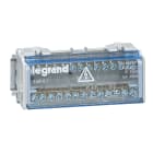 Legrand - Repartiteur monobloc 2P a bornes 40A 13 connexions maxi-barreau - 6 modules DIN