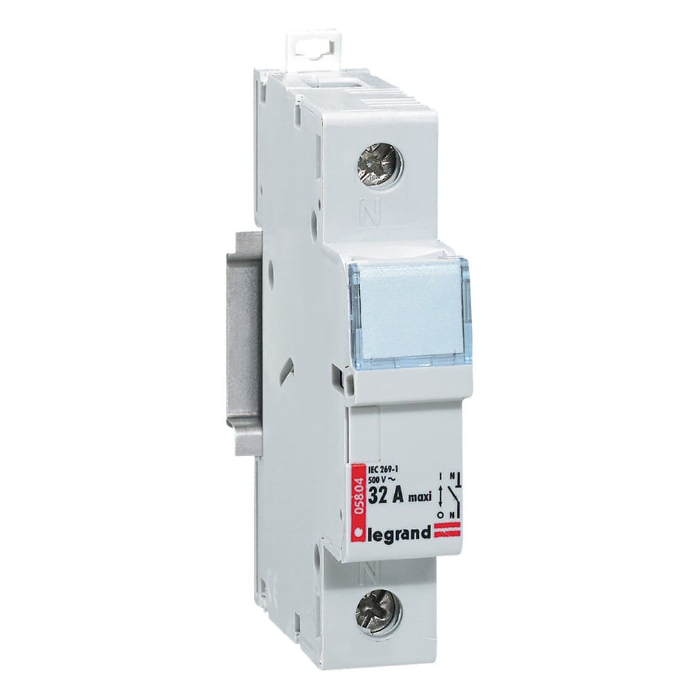Legrand - Coupe-circuit sectionneur - 1P - cartouche cylind ind neutre - 500 V~