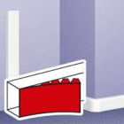 Legrand - Couvercle flexible largeur 40mm pour DLP évolutive - longueur 2m