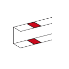 Legrand - Joint de corps à éclisse pour goulotte DLP monobloc 50x105mm - blanc