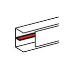 Legrand - Cloison de séparation hauteur 50mm pour goulottes DLP Aluminium