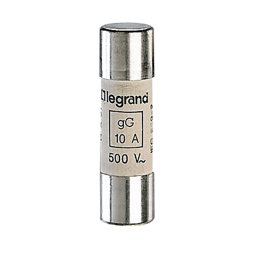 Legrand - Cartouche industrielle cylindrique typegG 14x51mm sans percuteur - 10A