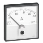 Legrand - Ampèremètre analogique à fût rond Ø56mm à équiper d'un cadran de mesure