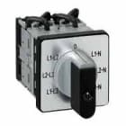Legrand - Commutateur de mesure - voltmètre sans neutre - PR 12 - 4 contacts - fix vis