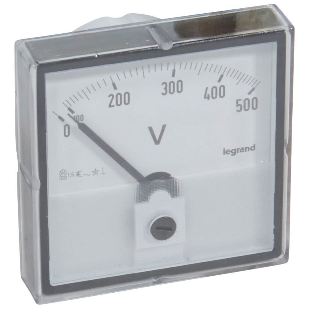 Legrand - Voltmètre analogique - à fût rond - Ø56mm