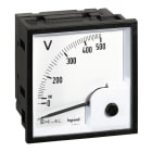 Legrand - Voltmètre analogique à fût carré - 68x68mm