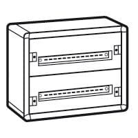Legrand - Coffret distribution métal XL3160 2 rangées 450x575x147mm - 48 modules