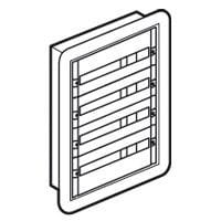 Legrand - Coffret distribution encastré XL3160 tout modulaire 4 rangées - 96 modules