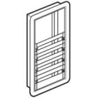 Legrand - Coffret distribution encastré XL3160 - tout modulaire espace dédié - 4 rangées