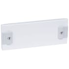 Legrand - Plastron plein métal 1/4 tour pour gaines à câbles XL3400 - hauteur 100mm