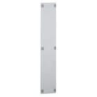 Legrand - Plastron plein métal 1/4 tour pour gaines à câbles XL3400 - hauteur 1150mm