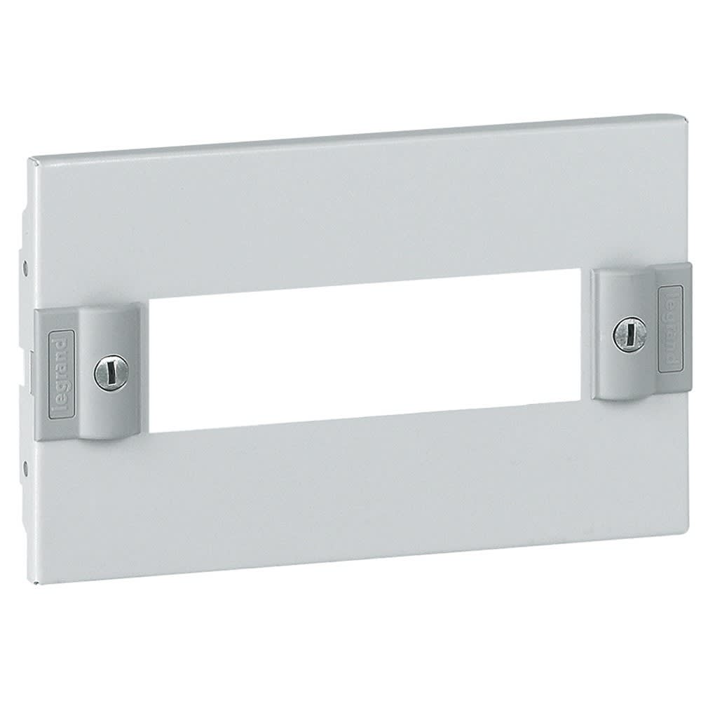 Legrand - Plastron métal 1/4 tour modulaires sur rail gaine à câbles XL3400 -hauteur 150mm