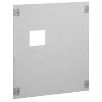Legrand - Plastron métal XL3400 - pour 1 à 2 DPX3 250Avec diff fixe - vertical - H 600