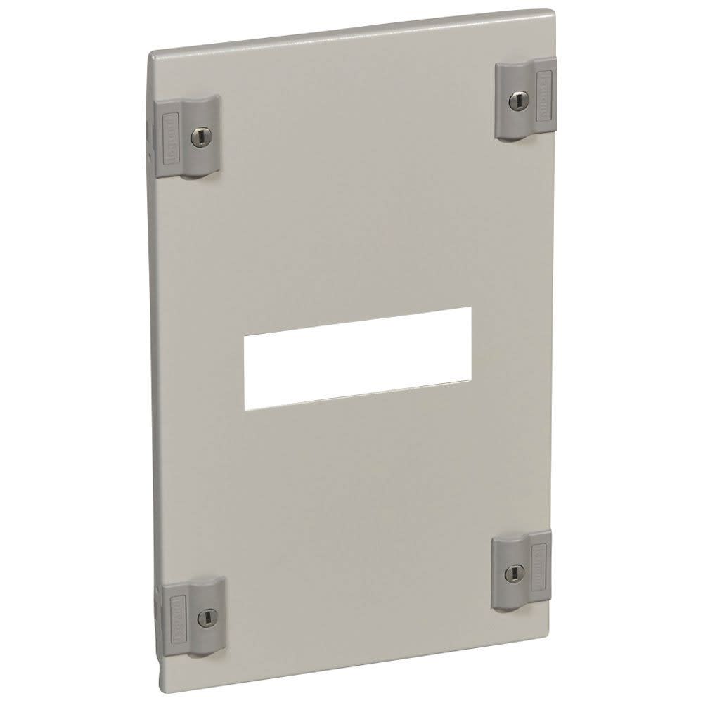 Legrand - Plastron métal XL3400 - pour 1 DPX3250 gaine à câble - horizontal - H 400