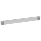 Legrand - Plastron plein métal 1/4 tour pour coffrets et armoires XL3400 - hauteur 50mm