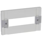 Legrand - Plastron isolant 1/4 tour pour app mod sur rail en gaine à câbles XL3400 h.150mm
