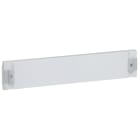 Legrand - Plastron plein isolant XL3160/400 - pour coff/armoire espace dédié - H 100mm