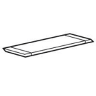 Legrand - Plaque d'entrée de câbles découpable supplémentaire pour XL3800 IP43