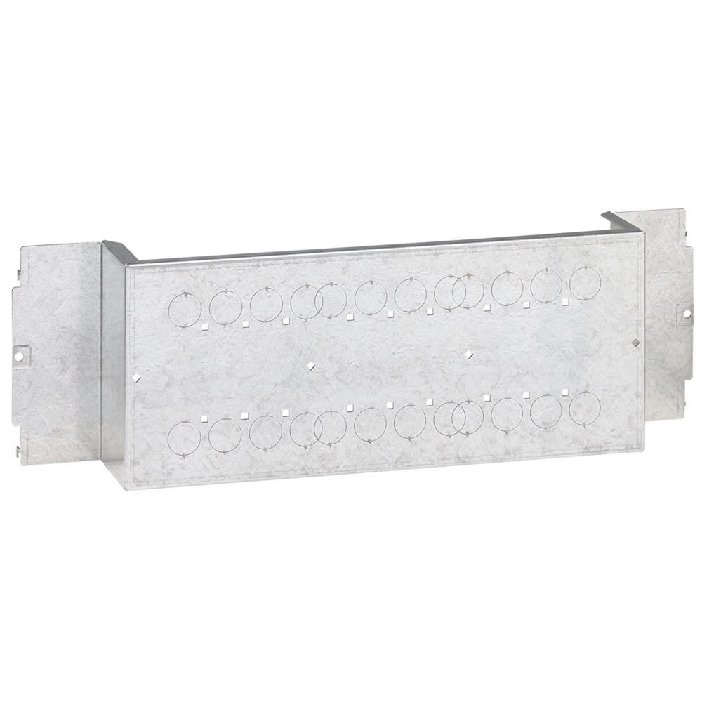 Legrand - Platine fixe pour 1/2 DPX-IS250 position verticale - XL34000/XL3800 - 24 modules