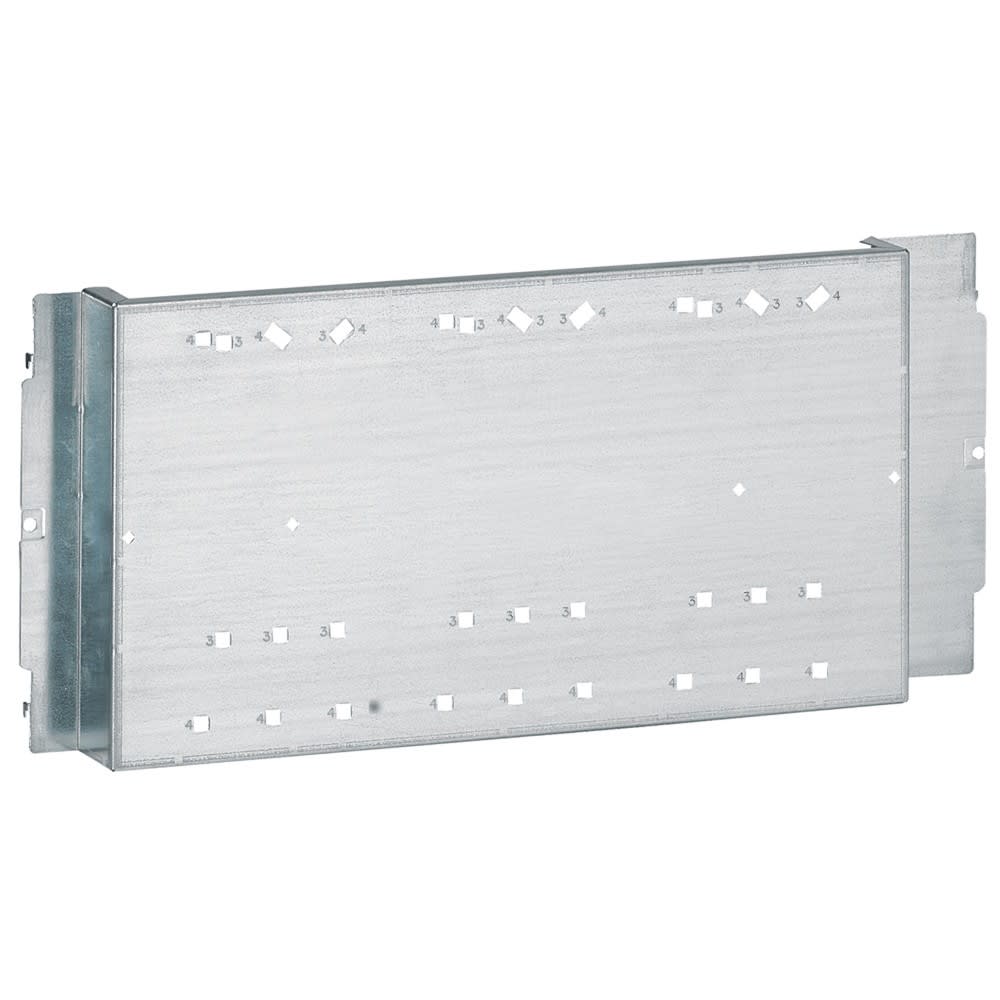 Legrand - Platine XL3800/4000 - pour 1 à 3 DPX3 250 ou 630 diff fixe - vertical - 24 mod