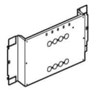 Legrand - Platine fixe pour 1/2 DPX-IS250 position verticale - XL34000/XL3800 36 modules