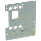 Legrand - Platine de montage XL34000 - pour 1 DPX3160 fixe invers de source - vertical