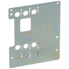 Legrand - Platine de montage XL34000 - pour 1 DPX3160 fixe invers de source - vertical