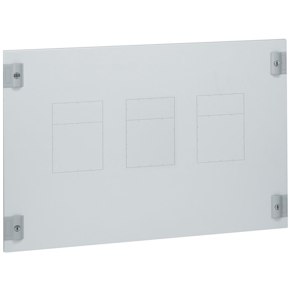 Legrand - Plastron métal XL3800/4000 - 1/4 tour - 1 à 3 DPX 250/630 - vert - 24 mod