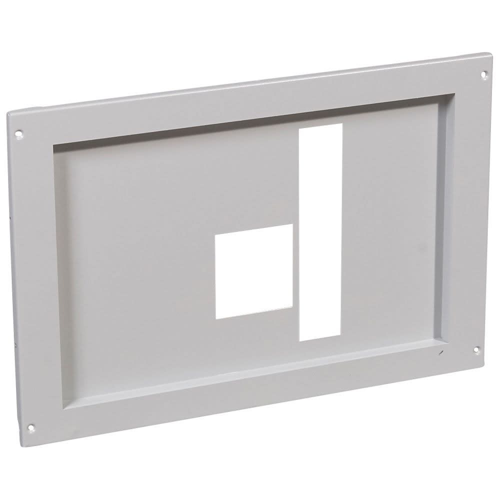 Legrand - Plastron métal XL34000/XL3800 à vis - DPX-IS1600 position horiz -h.400mm -24 mod