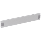 Legrand - Plastron plein métal 1/4 de tour pour XL34000/XL3800 - hauteur 100mm 24 modules