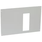 Legrand - Plastron métal XL34000/XL3800 à vis - DPX-IS630 position horiz -H.300mm -24 mod